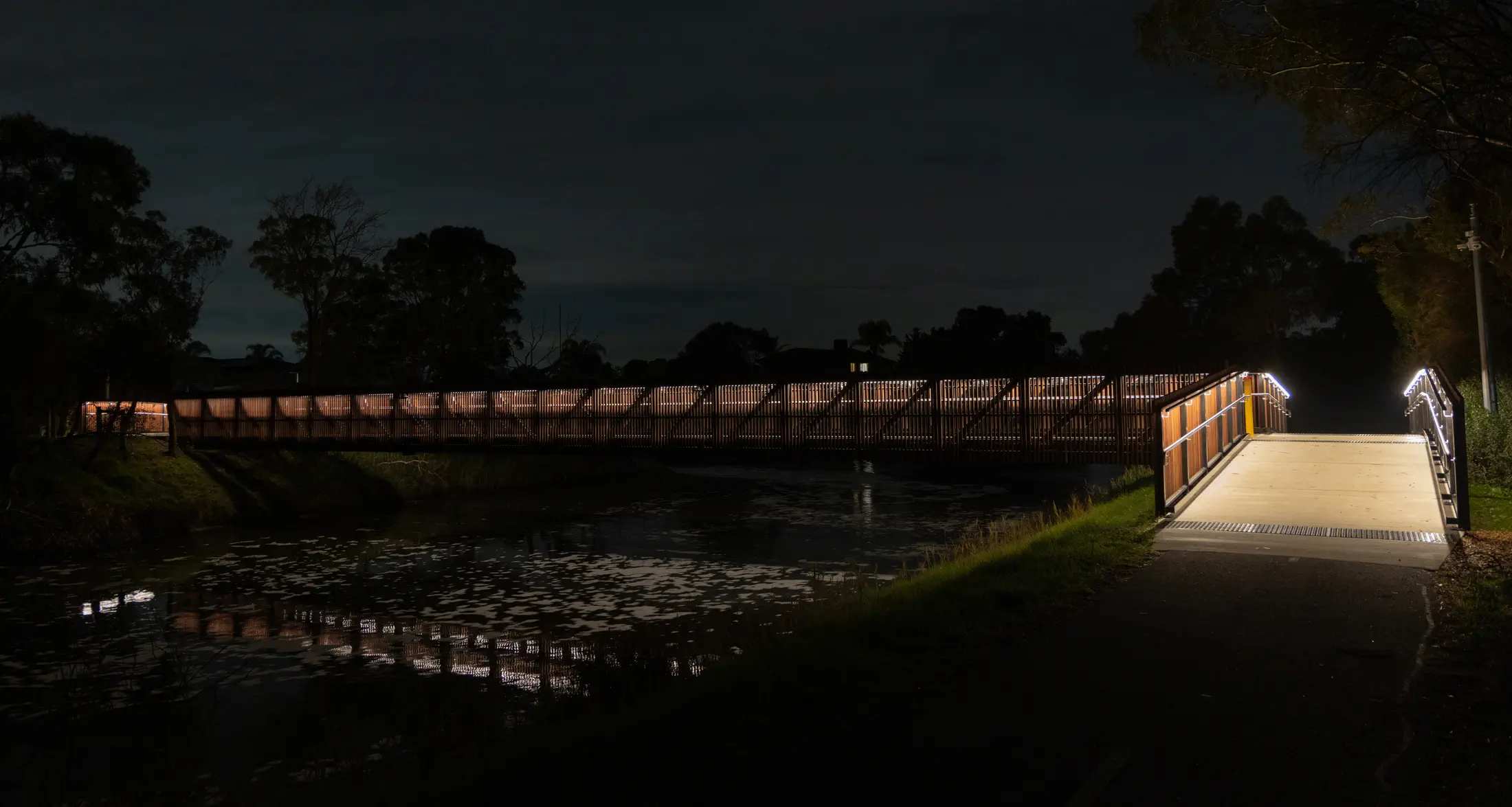 Seaford Wetlands Pedestrian & Cyclists Bridge Pic 3